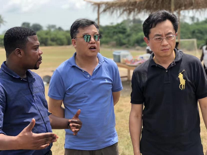 Sir Louis & Gao Company CEO Visits Ghana’s House of Parliament